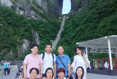 張家界康輝旅游7月份接待分享，好品質(zhì)，看的見，康輝品質(zhì)游！